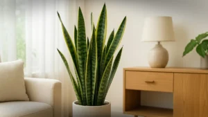 Espada-de-São-Jorge planta que purifica o ar