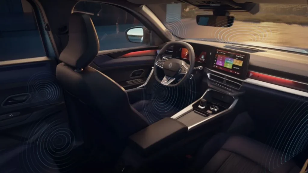 Renault Boreal 2026: um SUV de alta tecnologia, sofisticação e muito luxo 3 Interior sofisticado e tecnológico