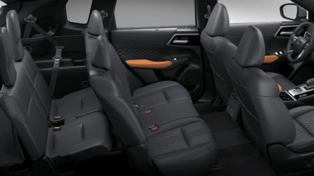 Mitsubishi Outlander 2026 híbrido chega ao Brasil com 27 km/L e espaço para sete 1 Conforto premium para até sete passageiros